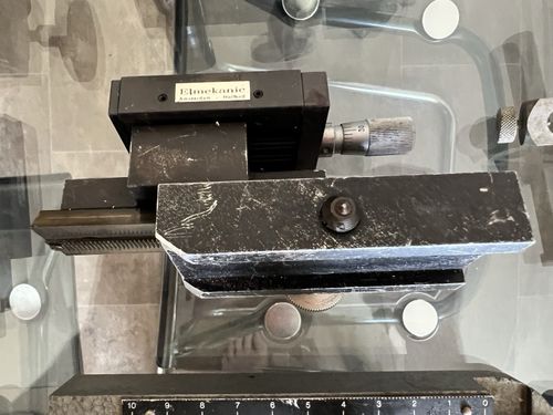 Job lot Assorted precision machinist tooling — micrometer slides, cross-slides — image 9