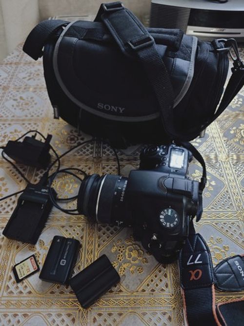 Sony Alpha SLT-A77V 24.3MP Digital SLR Camera - Black (Body only)