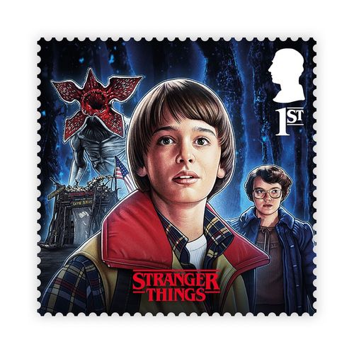 Stranger Things Stamps Collector Sheet from Royal Mail — image 6