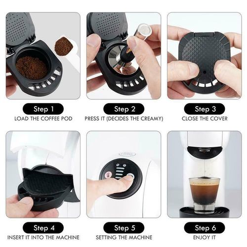 Coffee Capsule Adapter Converter for Dolce Gusto Coffee Machine Reusable Pod — image 3