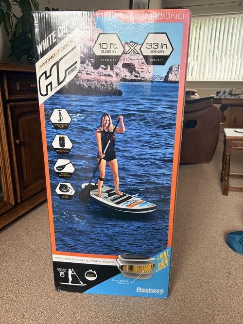 Bestway Hydro-Force White Cap Inflatable Raft Set 10ft x 33in Single — image 3