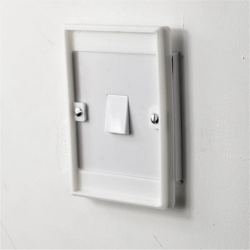 Philips Hue Dimmer Uk Light Switch Converter Adapter Cover Plate : White — image 3