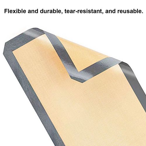 4Pcs Silicone Non Stick Baking Mat Set Sheet Tray Oven Liner Rolling Cake Mat — image 10