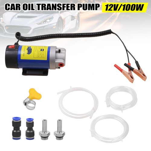 12V Electric Car Diesel Fuel Pump Oil Transfer Extractor Fluid Siphon Pump 100W — image 6
