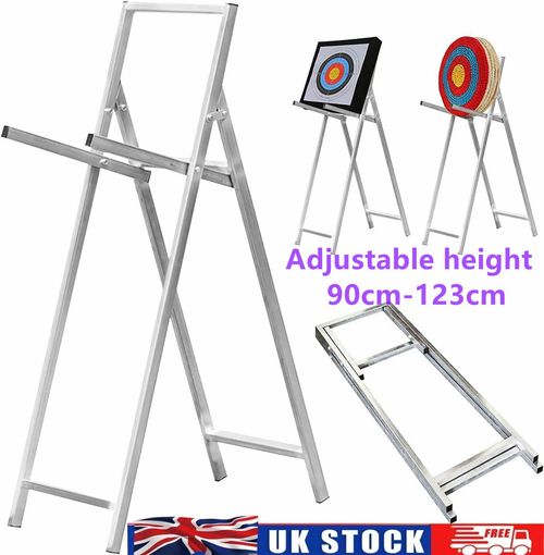 Foldable Metal Archery Target Stand Retractable Target Shelf for Outdoor Practic — image 6