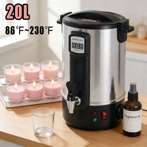 20L Electric Wax Melter Melting Pouring Pot for Professional DIY Candle Making — image 1