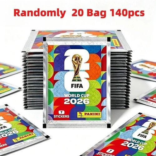 FIFA World Cup 2026  Collection - 1 Box 50 packs 350 stickers Uk