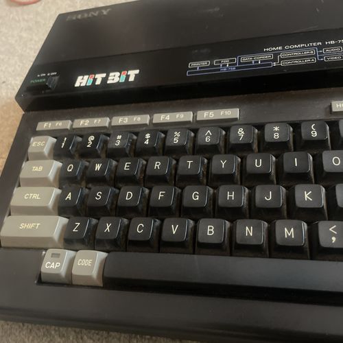 Sony HitBit HB-75B MSX Home Computer Vintage Retro Powers On / Video Output — image 9