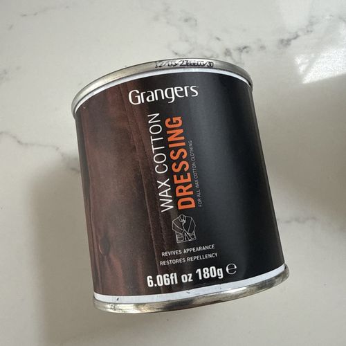 Grangers Wax Cotton Dressing 180g Tin Easy Apply Waterproof All Wax Clothing — image 2