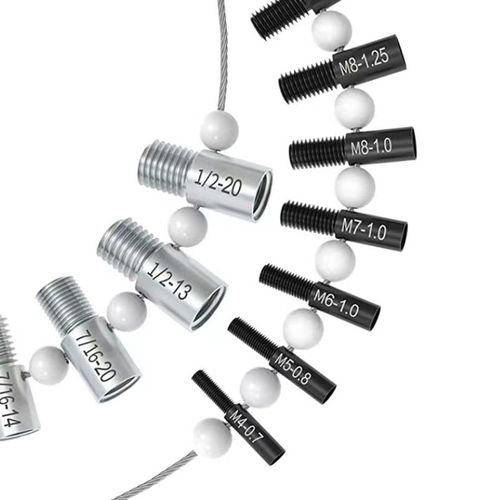 Thread Measuring Tools Thread Identifier Gauge Nut Bolt Thread Checker Set — image 8