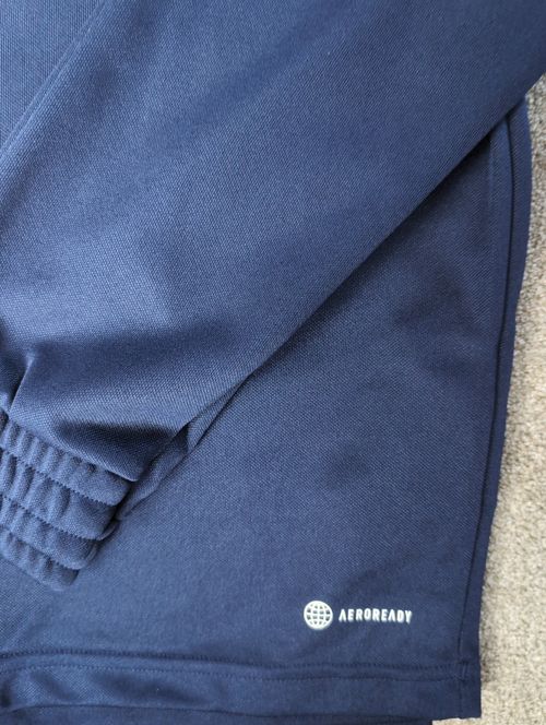 Adidas Entrada 22 Men's 1/4 Zip Navy Blue Size Medium Training Top — image 5