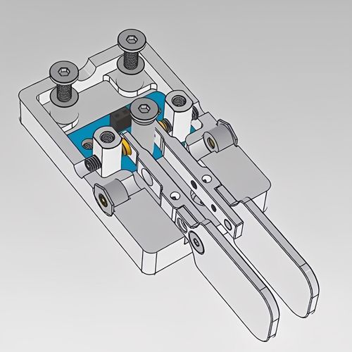 Handheld CW Morse Key Portable Telegraph Key Double Paddle Automatic Key CW Code — image 9