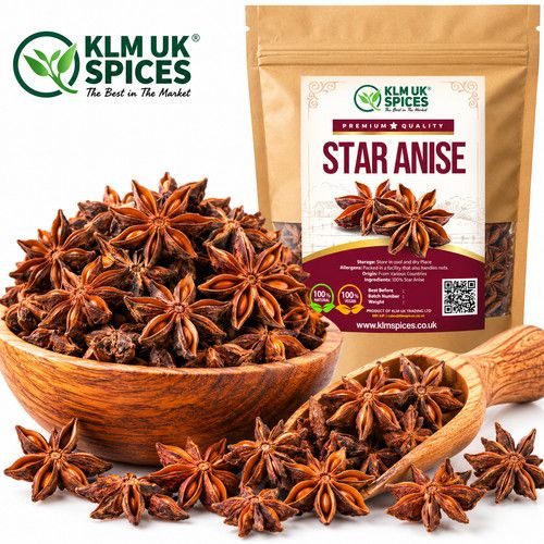 Whole Star Anise Premium Dried Spice Badiyan Aromatic Cooking 50g-1kg
