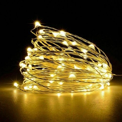 LED Fairy Lights Battery Operated, 2M 5M 10M Xmas String Lights Party UK