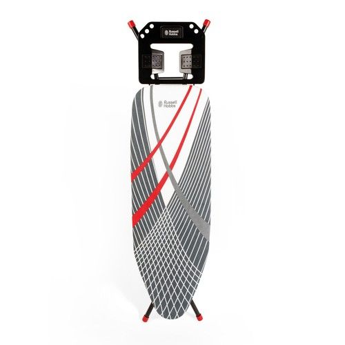 Russell Hobbs Ironing Board Collapsible Adjustable Non-Slip Feet 115 x 36 cm