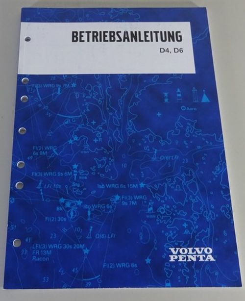 Operating Instructions Volvo Penta engines D4/D6 status 03/2006