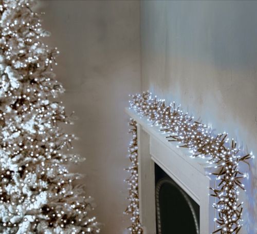 Premier 3000 LED Cluster Indoor Outdoor Christmas Tree Lights with Timer - WHITE — image 2