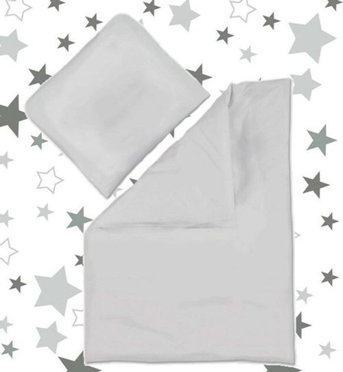 2 pc QUILT & PILLOW SET cotton baby filling for PRAM CRIB COT BED duvet quilted