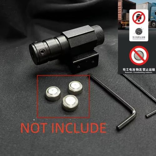 Red Laser Dot Sight Scope Air Gun 20mm Rail Mount Tactical Rifle Pistol Hunting — image 6