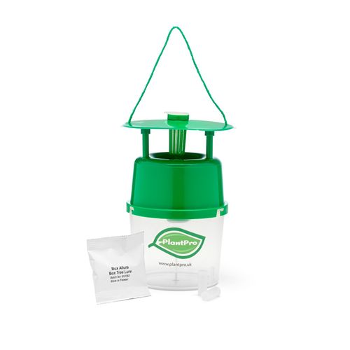 PlantPro Box Tree Moth Trap & 4x Pheromone Lures Reusable Catcher Protect Buxus — image 1