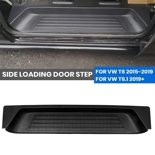 SIDE LOAD EXTRA DEEP ABS SLIDING DOOR STEP FOR VW TRANSPORTER T6 T6.1 2015-UP UK
