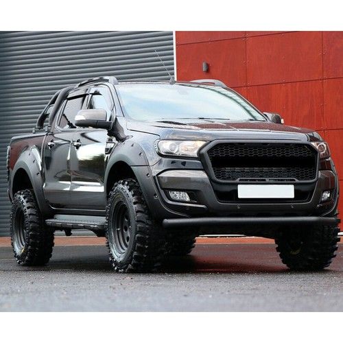 Wide Wheel Arch Fender Flares Kit Accessories For Ford Ranger T7 2016-2018 UK