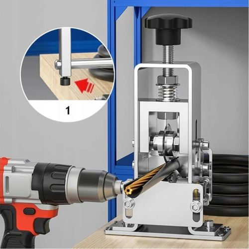 Manual Electric Wire Stripping Machine Cable Stripper Scrap Copper Cutter 1-25mm — image 4