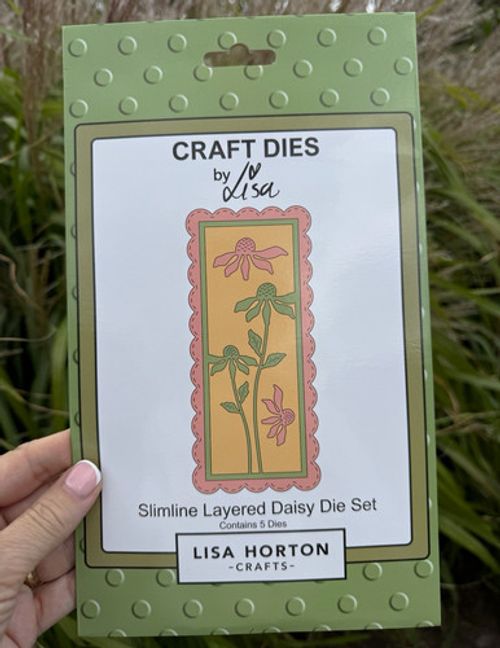 Lisa Horton Crafts Slimline Layered Daisy Cutting Dies Set LHCCD118