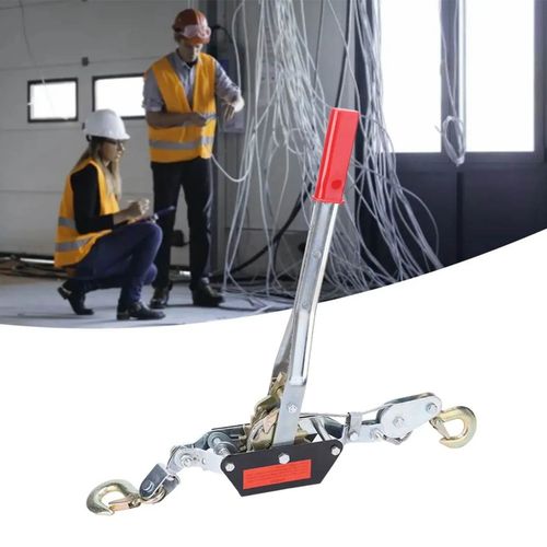 2X(Wire Rope Hand  Puller Hand Puller Tighten  Hook Lifting Tool B4Z9)5522 — image 7