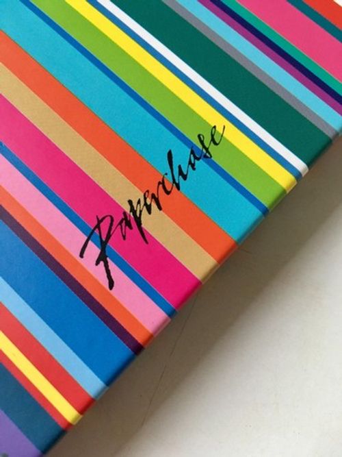 Striped Paperchase Photo Album  - Self-Adhesive - 6 x 4" to 6 x 8" - Acid Free