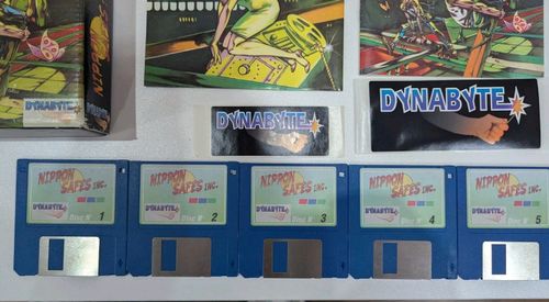 Nippon Safes INC. By Dynabyte ~ Original Boxed Amiga Game VGC Italian Version — image 4