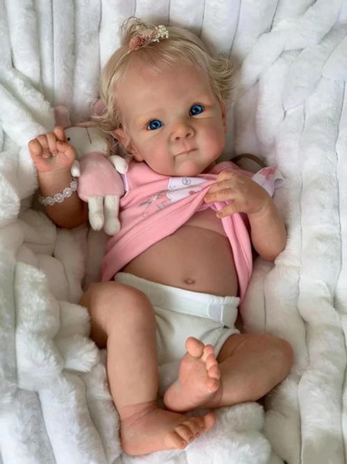Reborn Baby Dolls Silicone Full Body-45Cm Realistic Baby Doll, Anatomically Corr