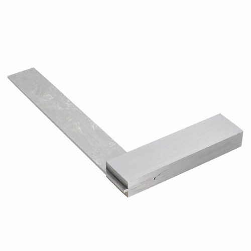 4” 100mm Engineer Tri Set Square Right Angle Straight Edge Stainless Steel — image 1
