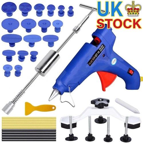 38PCS Car Dent Puller Paintless Dent Repair Kit PDR Hail Removal Lifter Tool UK