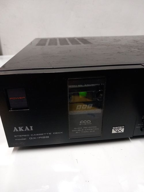 AKAI GX-R99 Cassette Deck  Power On Vintage Japan ( Read Please ) — image 7