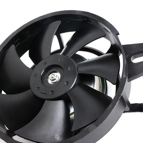 Motorcycle Cooling Fan Engine Radiator ATV Quad Oil Cooler Water Electric 12V