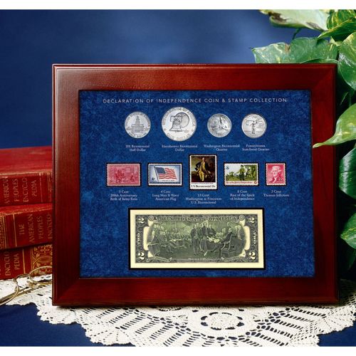 NEW Declaration of Independence Coin and Stamp Collection — image 3