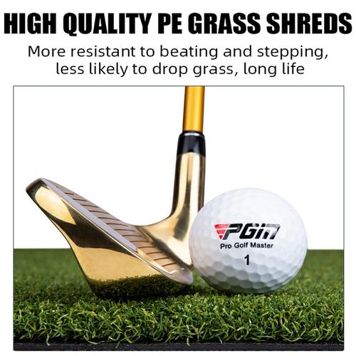 Hillman PGM Golf 1.5m Deluxe Practice Mat with Rubber Tee — image 5
