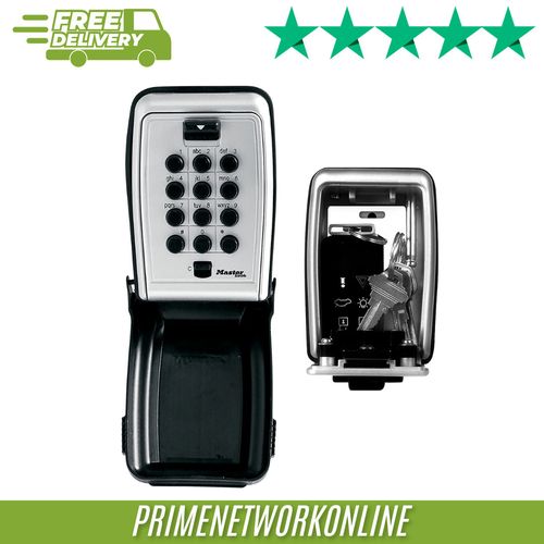 Master Lock 5423EURD Push Button Wall-Mounted Key Safe (12-Digit) 100% ORIGINAL — image 1