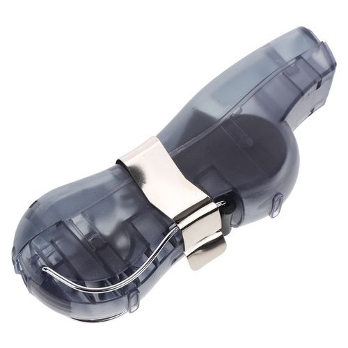 Durable Dark Grey Plastic Bike Chain Cleaner Tool Reusable Device for Motorcycle — image 2