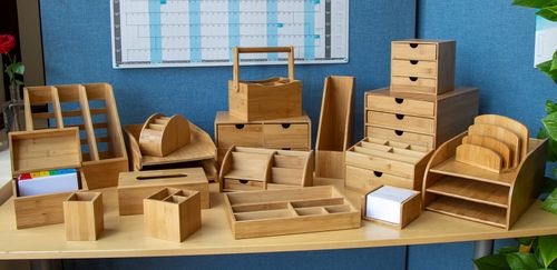 OSCO Two Piece Office Set - Bamboo (BAM-SET01) — image 6