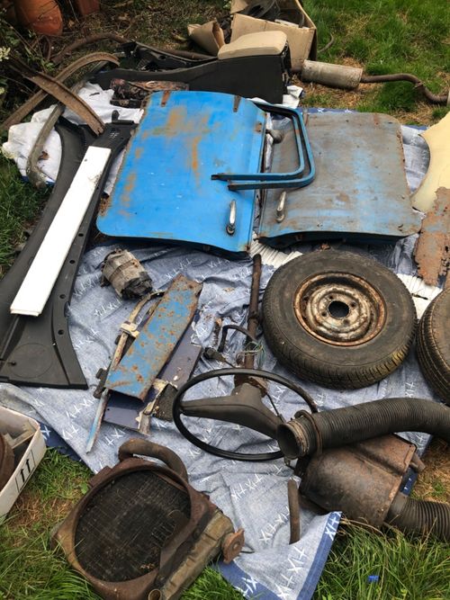 1980 Austin Morris Mini Van –Classic Restoration Project – V5C — image 12