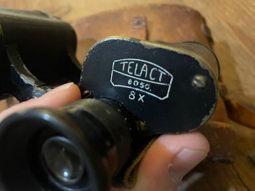 VINTAGE CARL ZEISS JENA TELACT 8X BINOCULARS — image 4