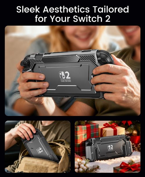 Switch 2 Grip Case Ergonomic Grip Dockable Split Grip Case Switch 2 Accessories — image 8