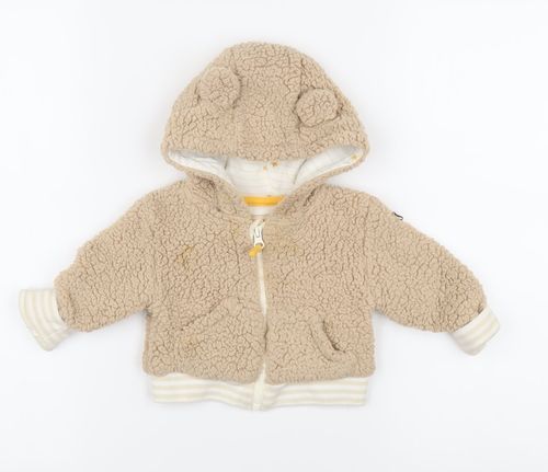 Mountain Warehouse Unisex Baby & Toddler Puffer Jacket Size 3-6 Months Beige — image 2