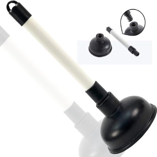 Toilet Sink Drain Bath Plunger Heavy Duty Rubber Unblocker Bathroom Kitchen