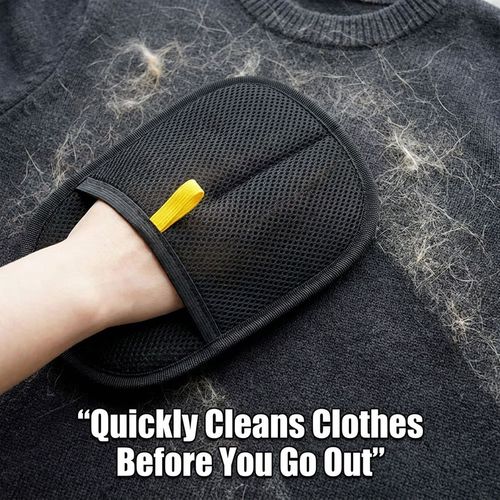 Pet Hair Remover Glove Reusable Electrostatic for Dog Cat Sofa Carpet Car Seat — image 11