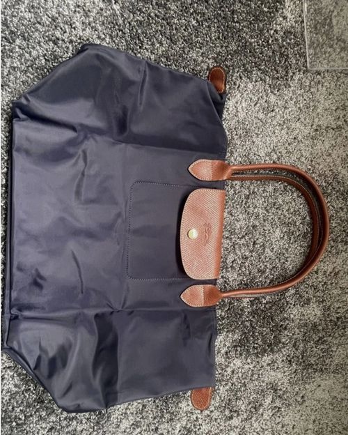 Longchamp Le Pliage Large Navy Tote Bag Foldable Travel Christmas Gift UK HOT — image 3