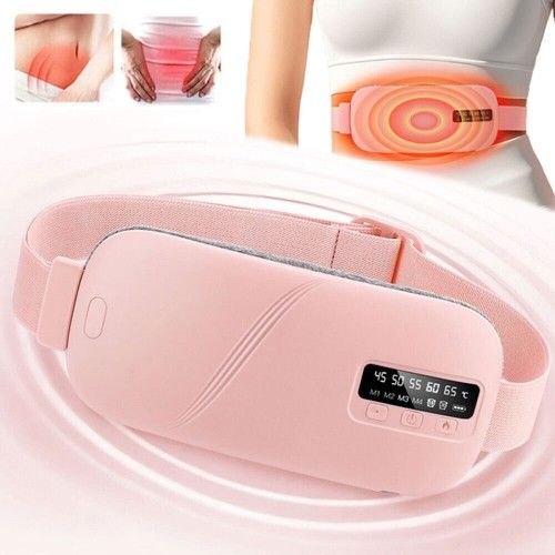 Electric Heating Menstrual Heat Pad Massage Belt For Period Pain Relief Cramps