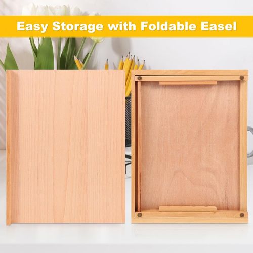 Art drawing board Adjustable drawing sketching board wood paint tool Portable — image 18